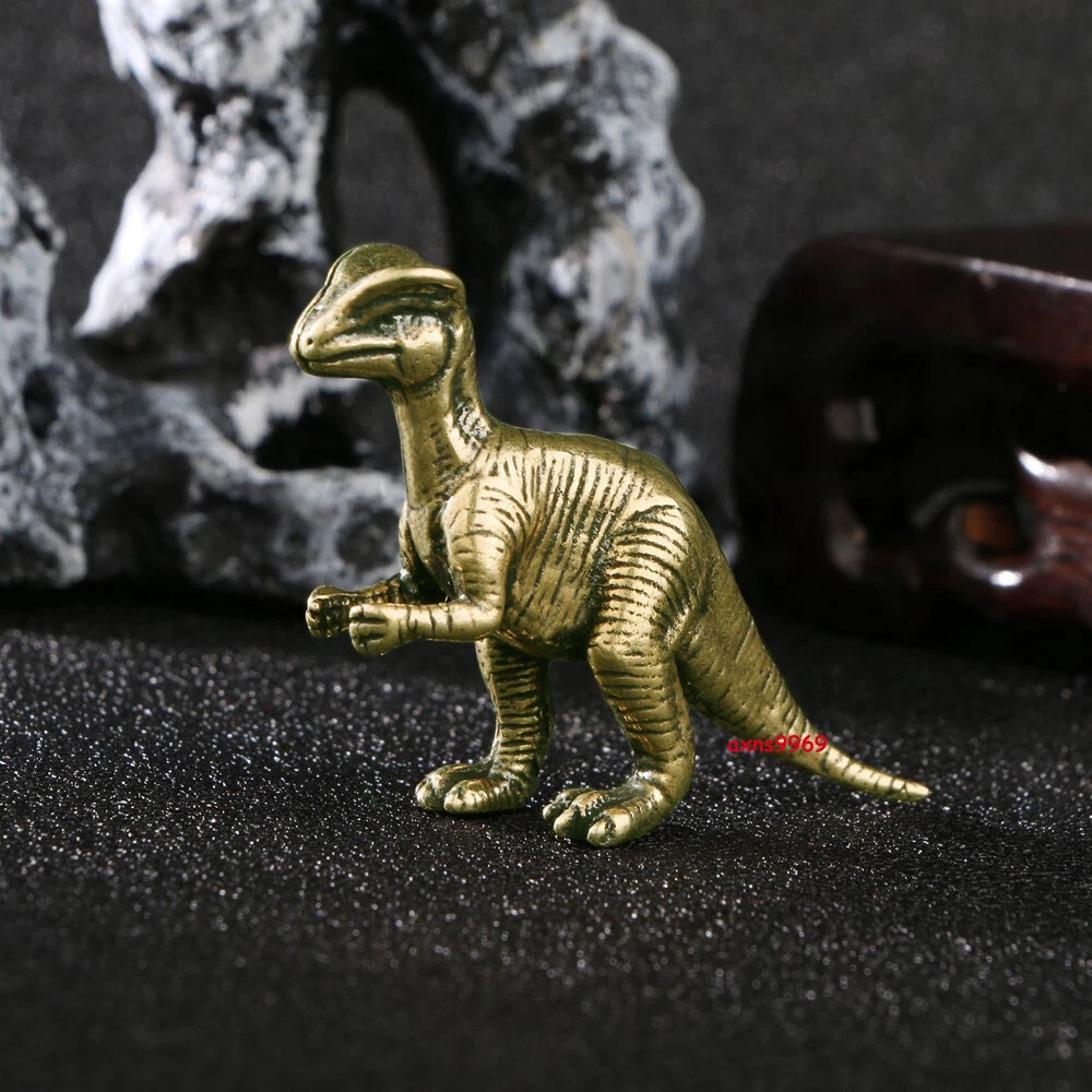 Solid Brass Dinosaur Figurine Animal Figurines Table Decorations