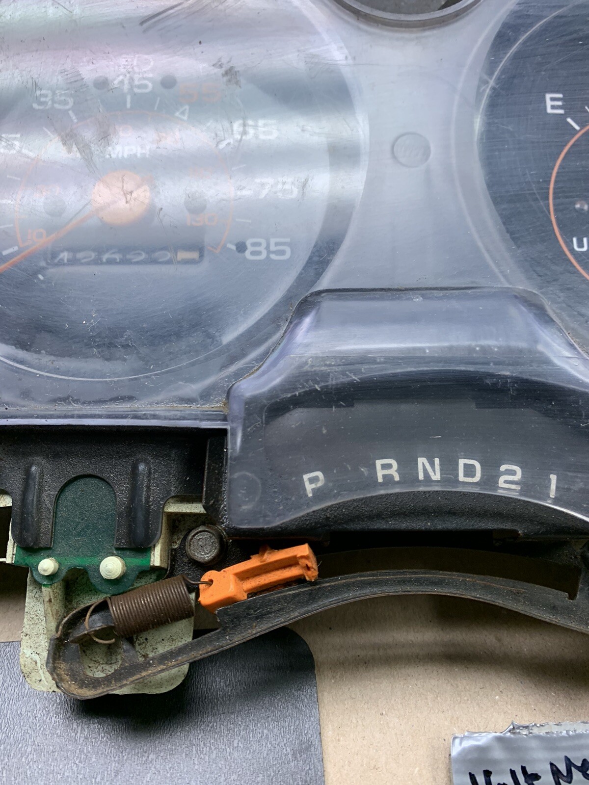 1981 1987 k10 GAUGE INSTRUMENT CLUSTER GAUGES W/ CLOCK 81 82 83 87 86