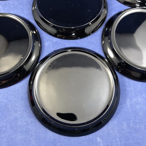Japanese Lacquerware Mini Dish Set 6 3 in. Plates in Canister Soy Sauce Dishes - Picture 9 of 19
