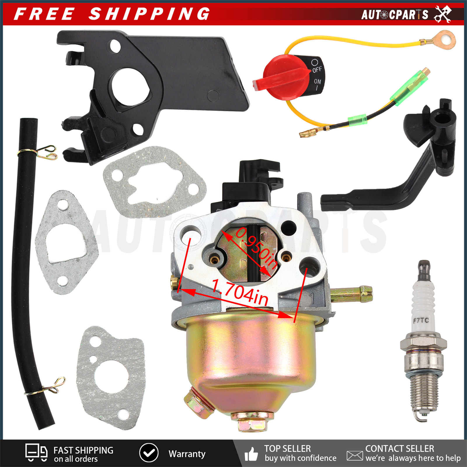 For DuroMax XP4400E 4400Watt 7Hp Generator carburetor carb eBay