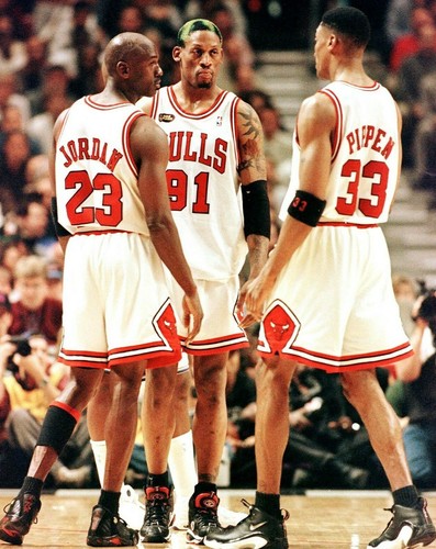 Michael Jordan Scottie Pippen Dennis 