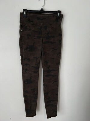Rock Republic Denim RX Jeans Womens Brown Camo Pull On Jegging