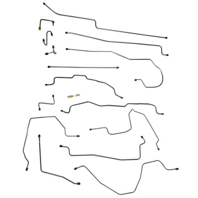 1990-94 Chevy GMC K2500 K3500 Standard and Extended Cab Brake Line Kit Stainless