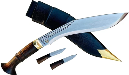 EGKH - 11" Traditional Chainpure Sirupate Hunting Khukuri - Hand Forged Kukri Ne