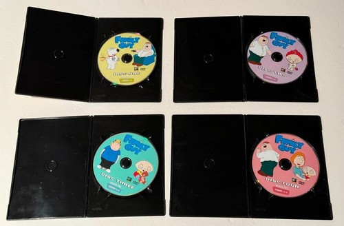 Family Guy, Volume One: Seasons 1 & 2 (DVD, 2009, 4-Disc Set) - Foto 4 di 4