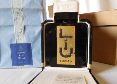Vintage GUERLAIN LIU 2.7 oz Perfume / Parfum, Rare Old Bottle, Sealed