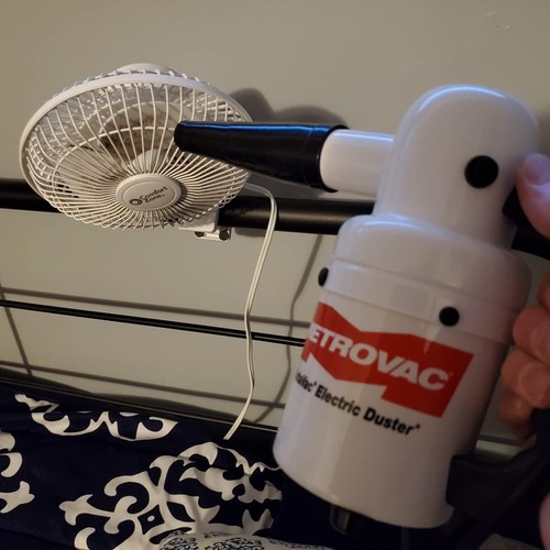 500W DataVac Electric Duster for Electronics Cleaning - 3 Bonus Filters Included - Picture 8 of 10