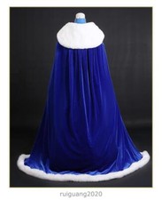 Fate/Grand Order Saber Cloak Outerwear Cosplay Costume Warm Coat Plush Unisex