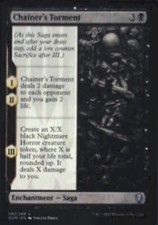 Chainer's Torment - Dominaria: 82, Magic: The Gathering Nm R136