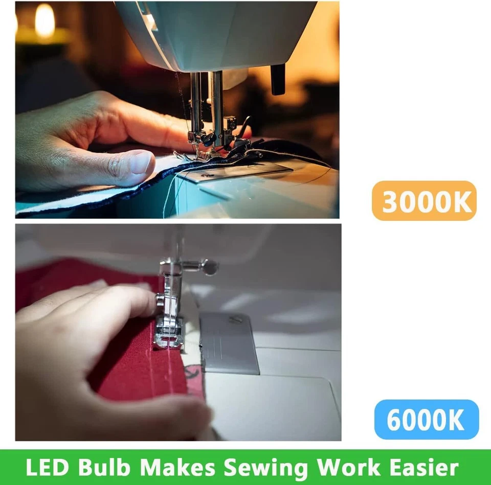 4x BA15D Bayonet Base LED Bulb Dimmable 10W 220V Cool White Sewing Machine Light - Image 2 of 4