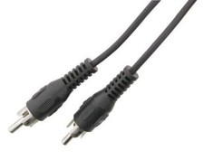 RCA Plug to RCA Plug 25FT Car and Home Audio Connector Plug Jack Wire Cord