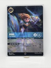 Disney Lorcana TCG Anna True-Hearted Enchanted Card 217/204 Ursula's Return