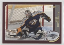 2002-03 O-Pee-Chee Factory Set Gold Foil Mike Dunham #195 16jy