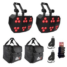 2x Chauvet DJ Wash FX Hex ILS multi-purpose LED  2x DFiUSB2 Transceivers  2x B