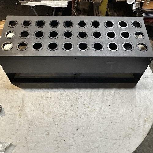 Heyco Metal Desktop tool holder storage rack BT40 CAT40 CNC tool holder 36X12X14 - Picture 3 of 8