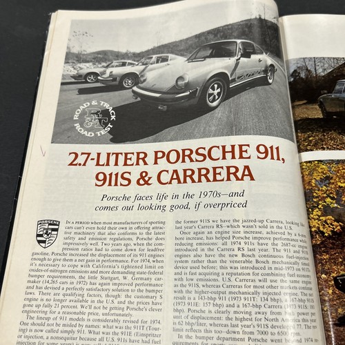 Road And Track Magazine January, 1974 - Picture 3 of 9