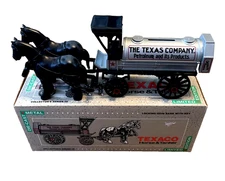 Texaco Horse and Tanker Ertl Diecast Bank 9390VP - Vintage 1991 NIB