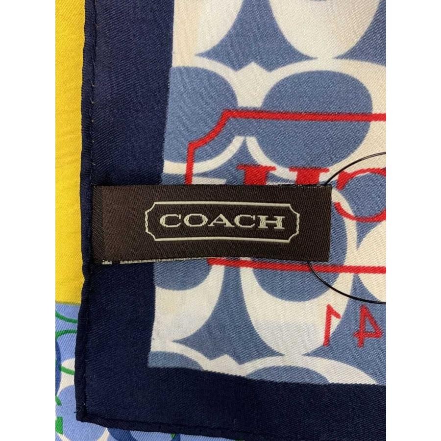 COACH Patchwork Scarf Multi Color Authentic Women… - image 2