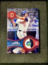 2025 Topps Tribute - Stamp of Approval Relics Jose Ramirez #SOA-JRA Red 05/10