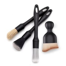 Car Detailing Brush Set 4-Piece Interior Exterior Cleaning kit