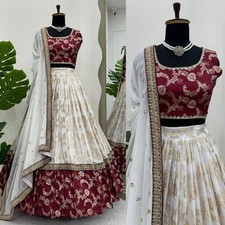 Party Wear Lehenga Choli Indian Designer Bollywood Lehnga Wedding Ethnic Bridal