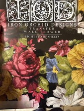 Wall Flower Transfer by IOD