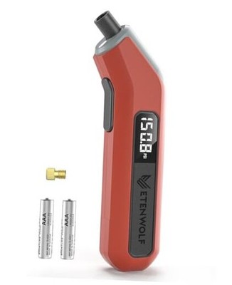  T300 Plus Tire Pressure Gauge 200 PSI, Digital Tire Gauge with vivid orange