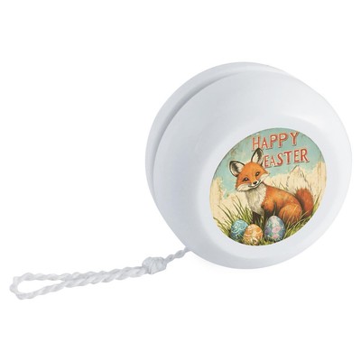 ''Frohe Ostern mit Fuchs'' Retro Style Yo-Yo (YY00047083)