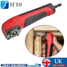 Right Angle Drill Attachment 90 Degree Hex Angled Driver Heavy Duty Drill UK