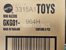 6 DISNEY PIXAR CARS MINI RACERS 3 PACK CASE H FACTORY SEALED 2026 GMC FREE SHIP