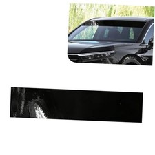 Car Windshield Tint Strip, 7.87" x 59" Glossy Black Windshield 1 PC Black C