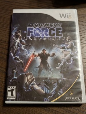 Star Wars: The Force Unleashed, Nintendo Wii, NTSC-U/C, Manual