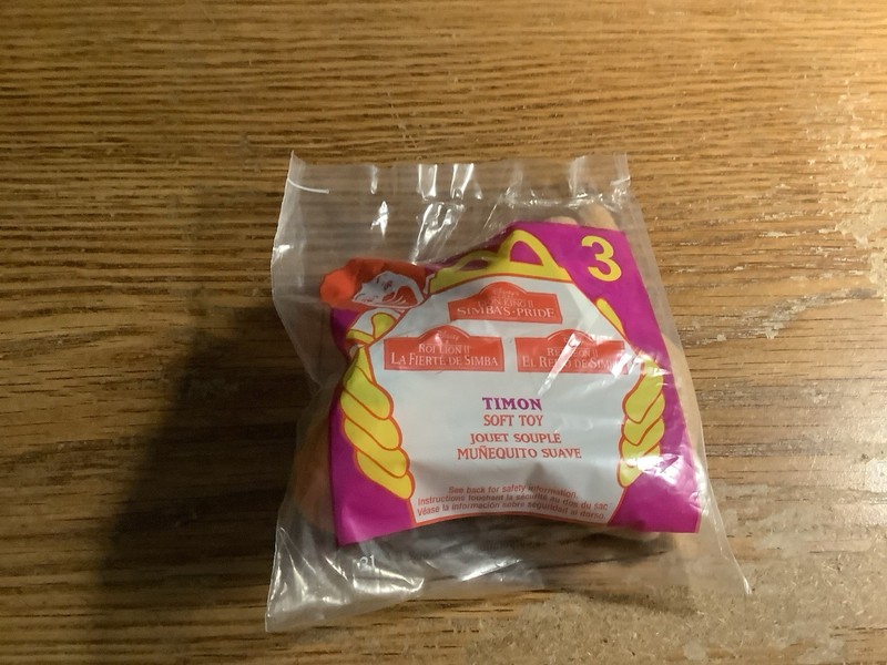 McDonald’s happy meal toy of Timon From Lion King