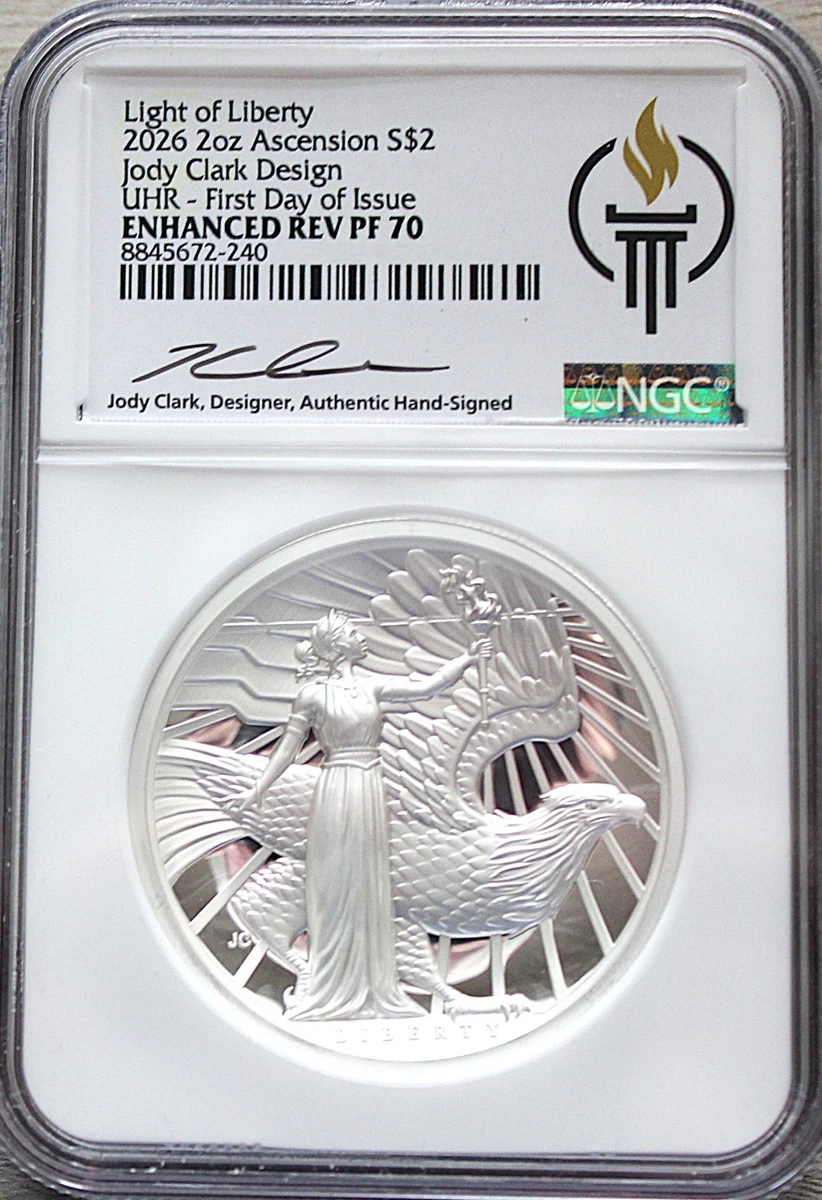 2 oz Precious Metal Content per Unit NGC Certified Silver Bullion