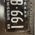 1969 Texas License Plate — photo 2