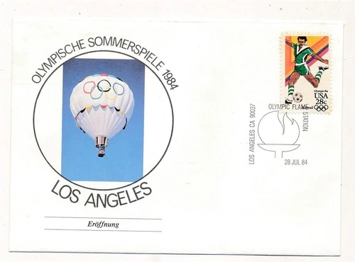 D414459 USA Cover Olympics Los Angeles 1984 Opening Ceremony