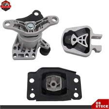For 13-20 Ford Fusion Lincoln MKZ 2.0L 3PCS Engine Trans & Torque Strut Mount