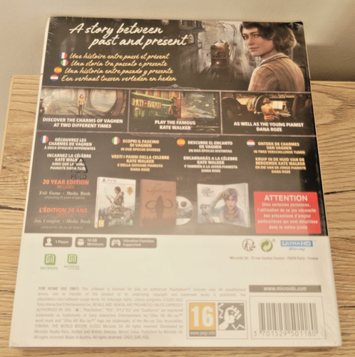PS5 | Syberia The World Before 20 Year Edition | New & Sealed - Picture 2 of 2