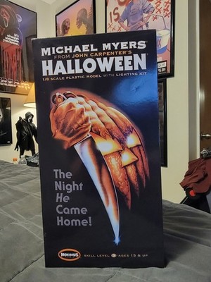 Moebius Models Michael Myers Halloween 1:8 Plastic Model Kit with Lighting Kit