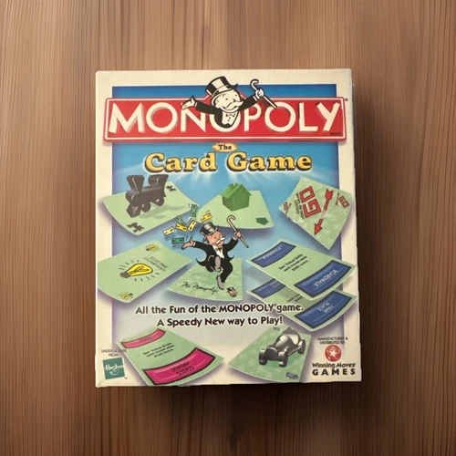 Monopoly Vintage Il Gioco di Carte SIGILLATO Mosse Vincenti 2000 Carte Finanziamento