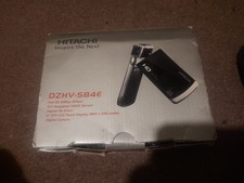 Hitachi DZHV-584E Full HD 1080p 5MP Slim Pocket Camcorder – 4GB 