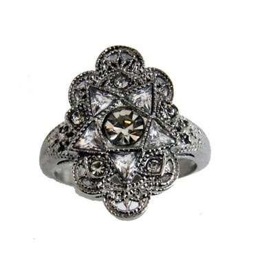 T151 OES Stainless Steel Ring Order Eastern Star O.E.S. Sister Worthy Matron