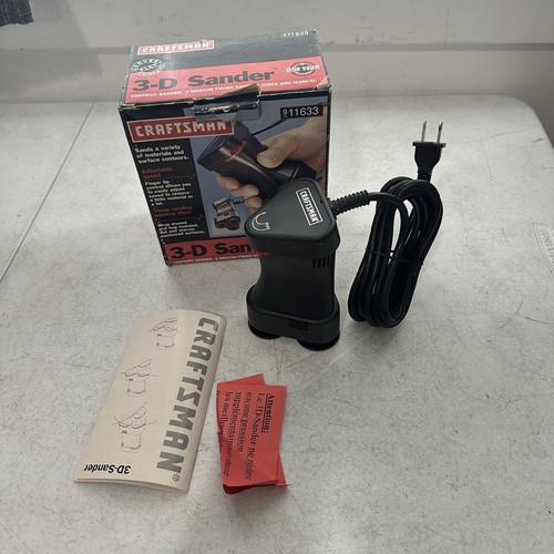 Craftsman 3D Sander 911633 Open Box New And Unused With Manual - Picture 2 of 6