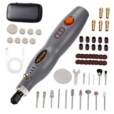 Mini Cordless Rotary Tool Set - USB Rechargeable Rotary Tool with 76