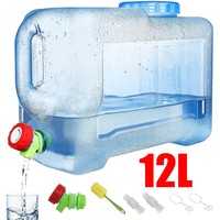 Wasserkanister 12 Liter + Hahn Camping Kanister Wassertank BehäLter Neu