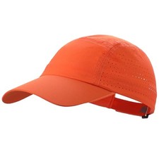 Men's Breathable Run Hat Quick Dry Reflective Sport Cap One Size Orange