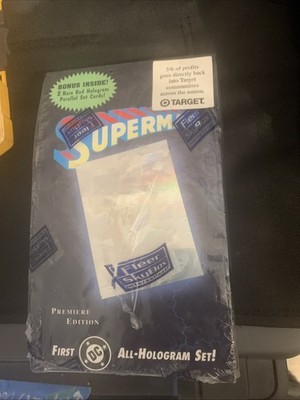 1996 Superman Holo Series   Red premier edition  Still In original Wrapping