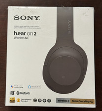 NEW Sony WH-H900N h.ear on 2 Wireless Noise Canceling Headphones Black