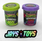 Vintage 1989TMNT Teenage Mutant Ninja Turtles Retromutagen Ooze & Foot Ooze Cans