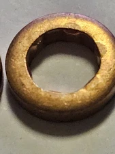 1X RING NEW GENUINE VW INJECTOR SEAL WASHER COPPER BOTTOM  1.6 TDI 03L130519